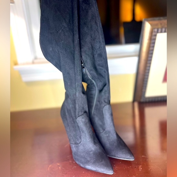 Just Fab Over the knee heeled boots - Picture 3 of 5